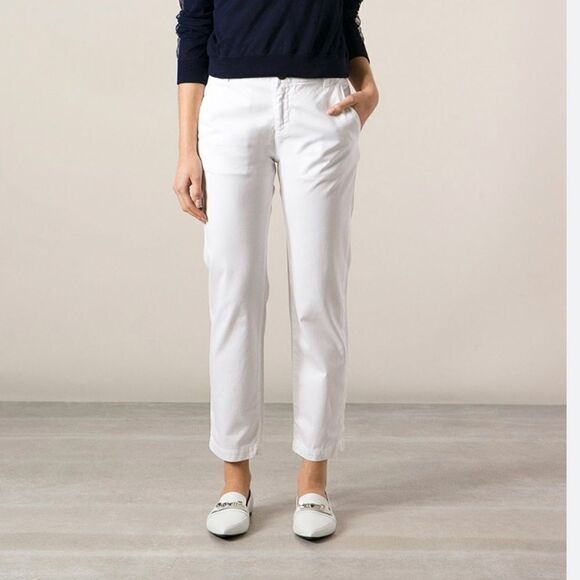 Current Elliot Captain Trouser High Rise Chino Pants - Picture 1 of 11